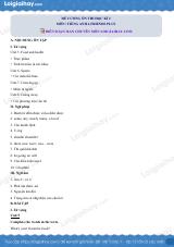 Đề cương ôn tập HK2 tiếng Anh 6 friends plus có đáp án